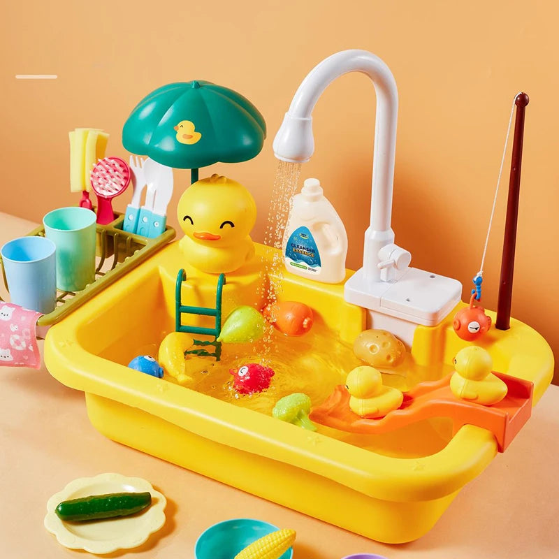 Kicala Electric Kitchen Sink Playset
