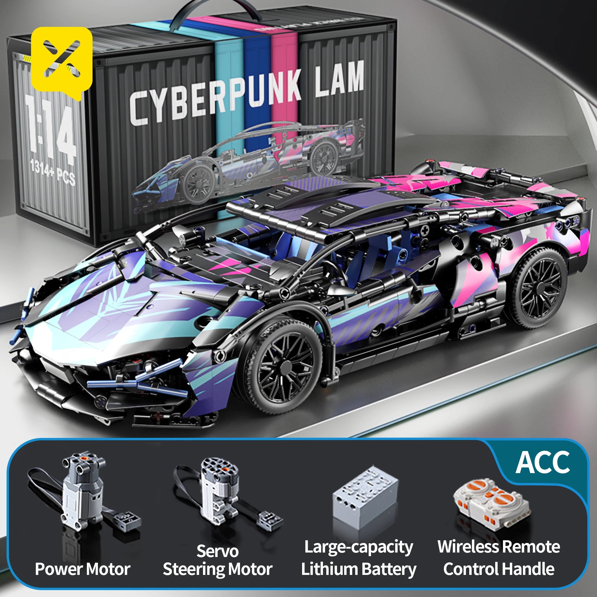 DIY RC Mini Car Building Kit