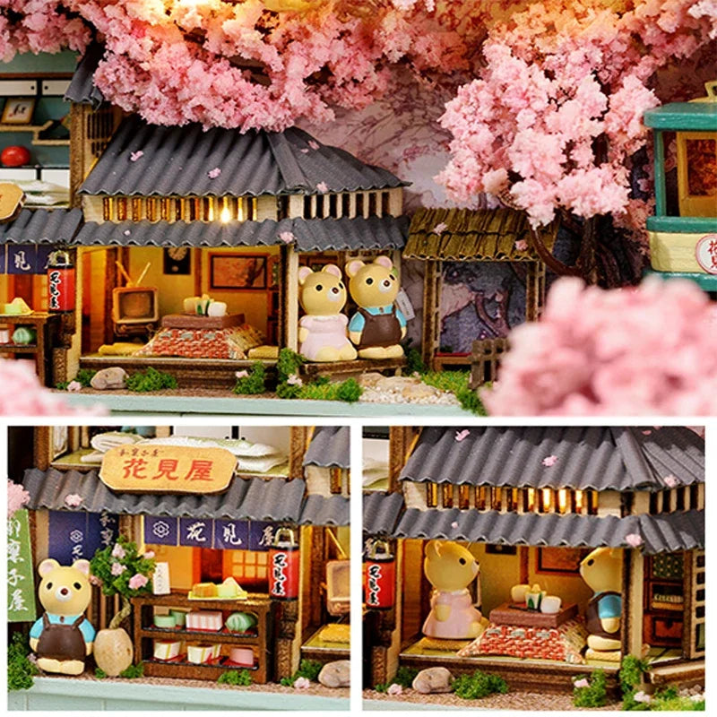DIY Miniature Wooden Dollhouse Kit