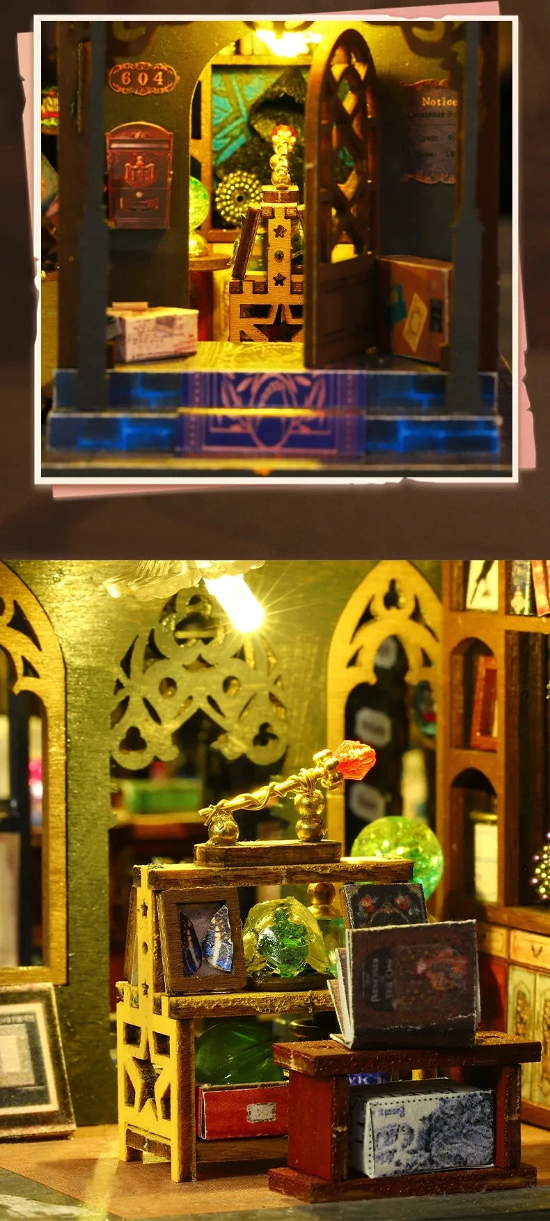 DIY Miniature Dollhouse Kit