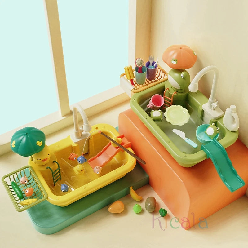 Kicala Electric Kitchen Sink Playset