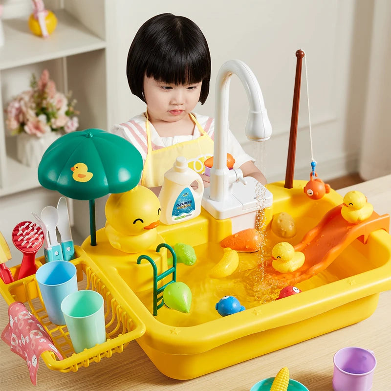 Kicala Electric Kitchen Sink Playset