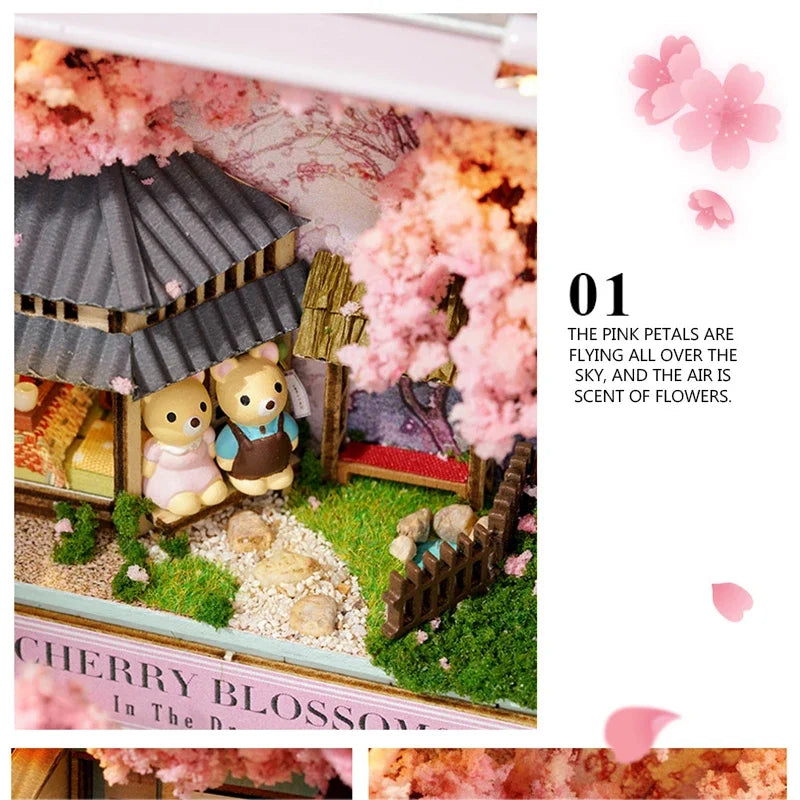 DIY Miniature Wooden Dollhouse Kit