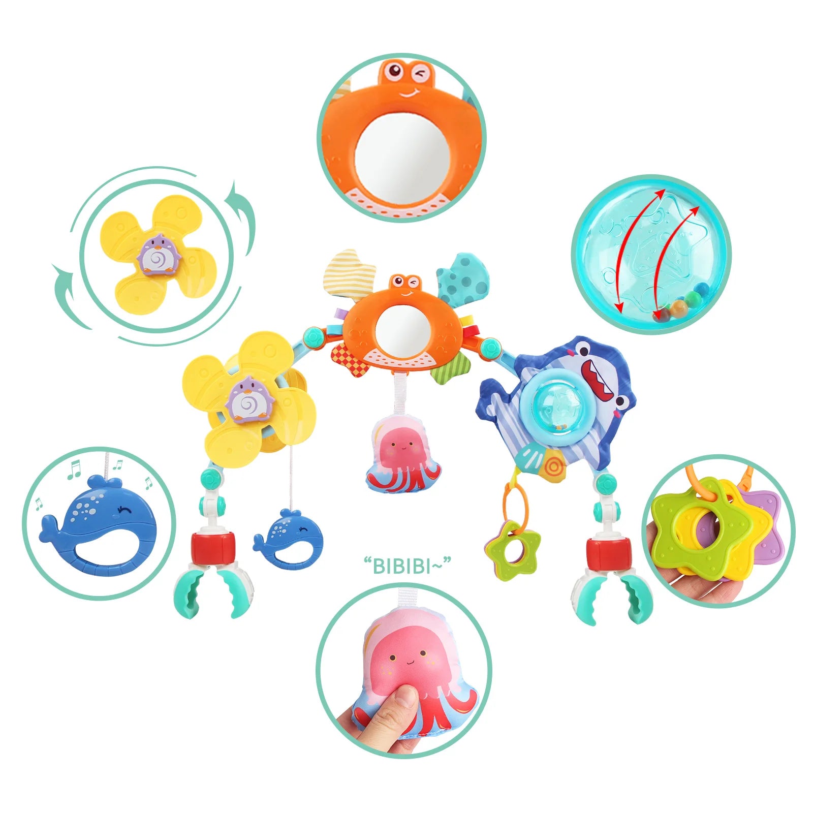 Baby Hanging Toy Set