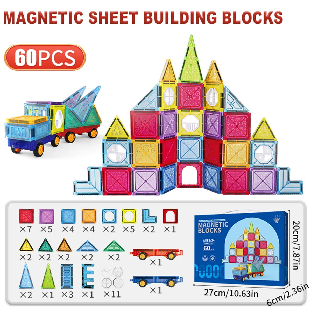 MagBuild Educational Toy Set