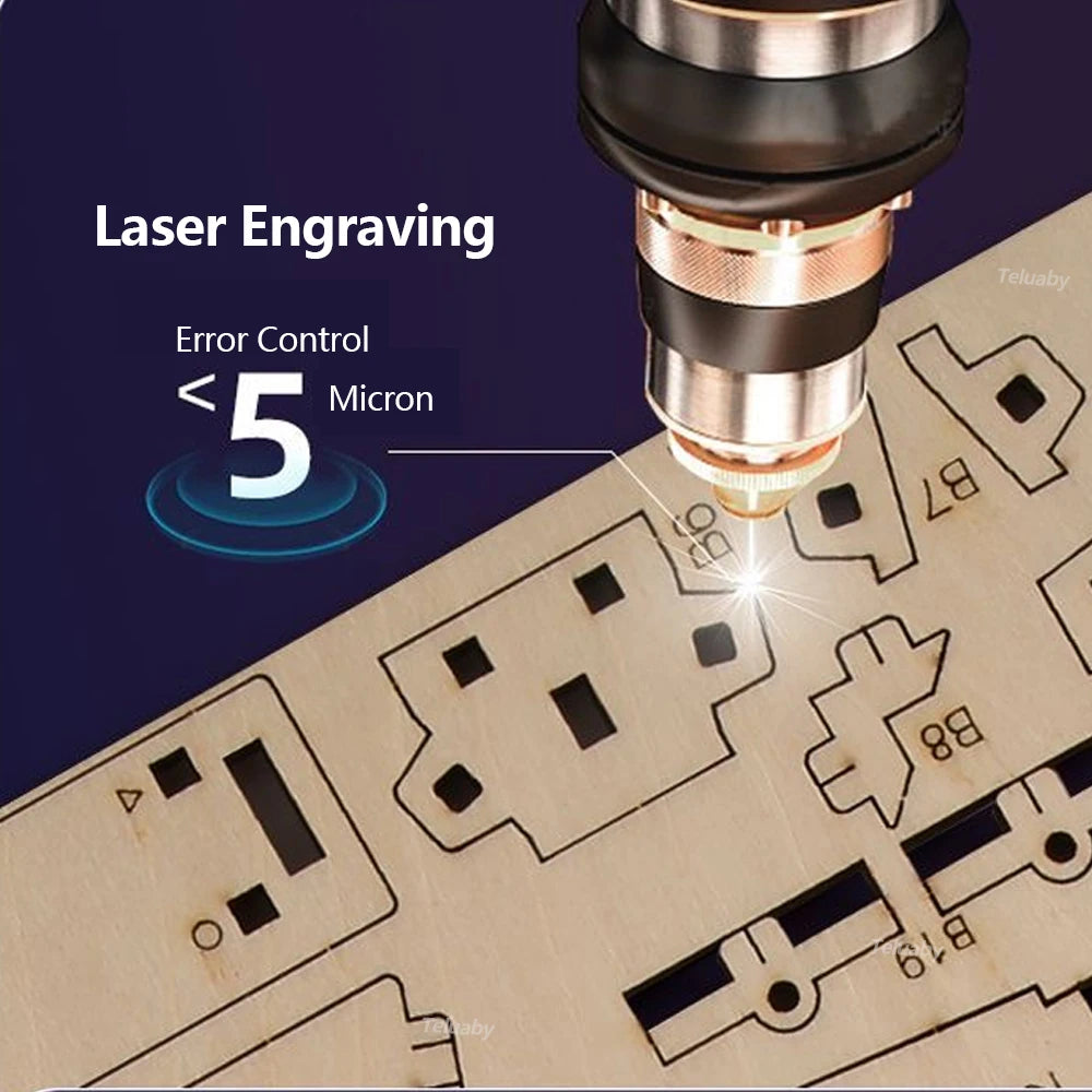 3D Wooden Mechanical Marble Run Puzzle