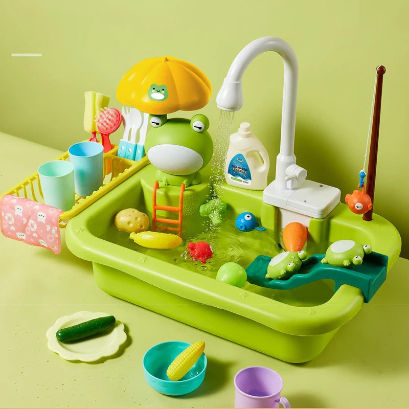 Kicala Electric Kitchen Sink Playset