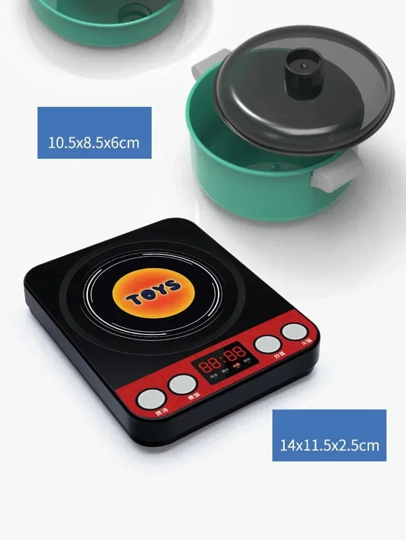 Pretend Play Kitchen Cooking Toy Set