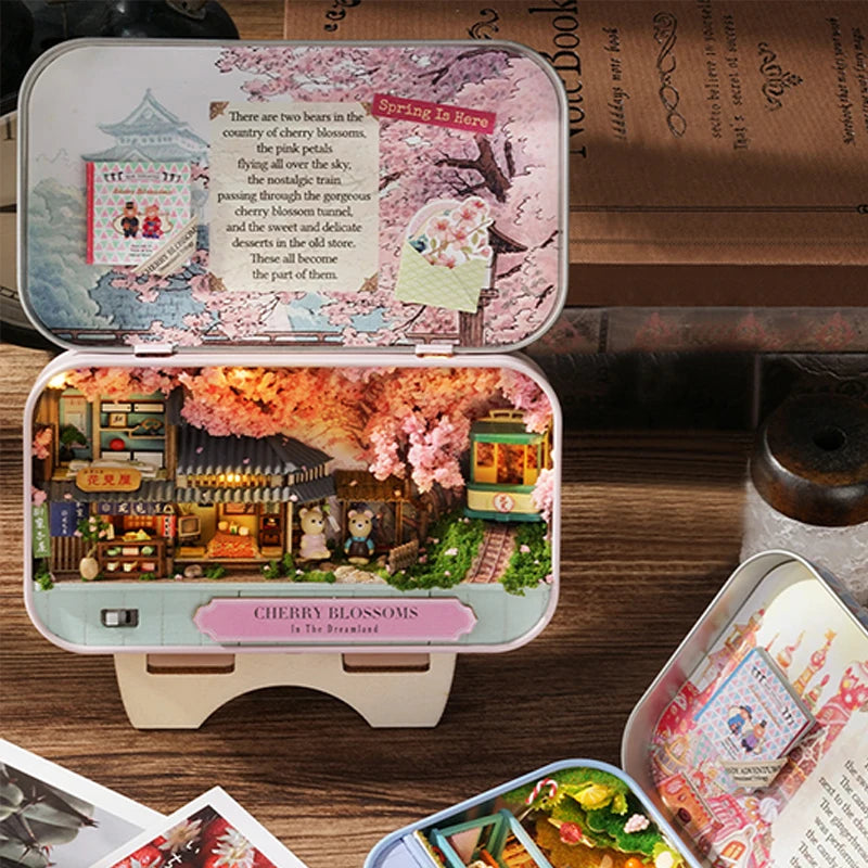 DIY Miniature Wooden Dollhouse Kit